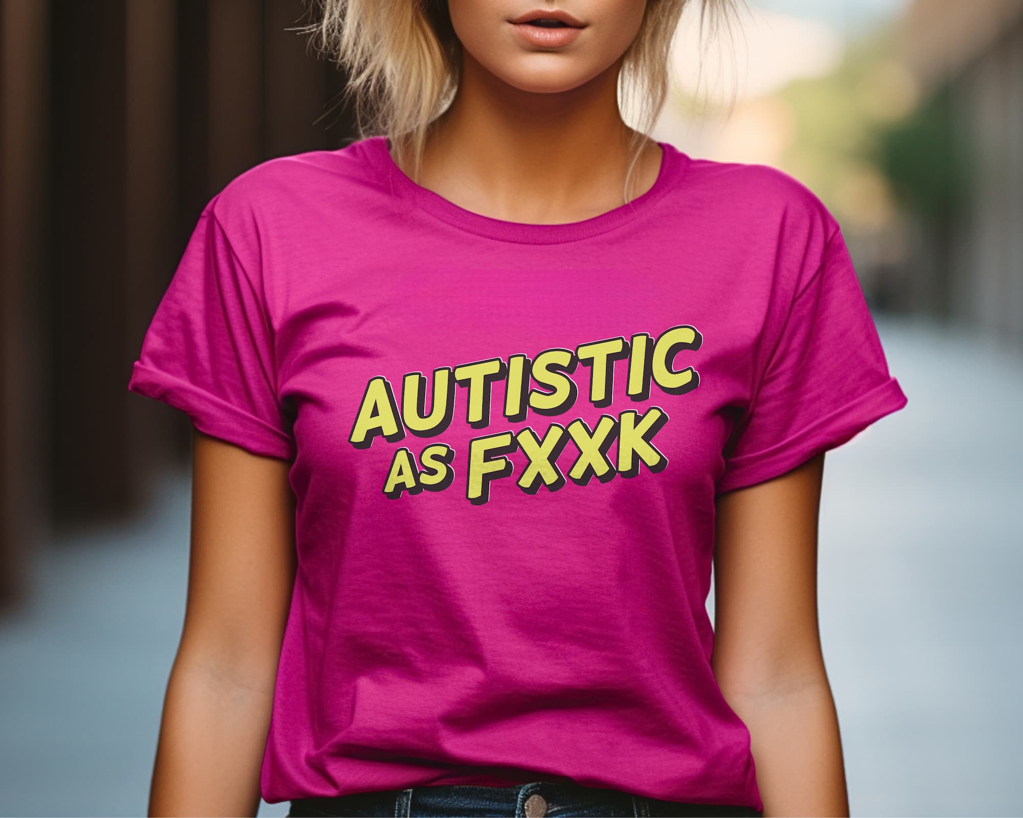 Autistic As Fxxk t-shirt